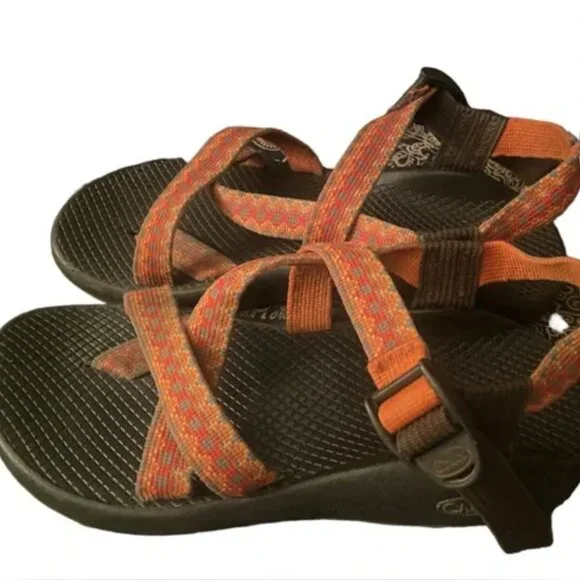 Chaco ZX2 Yampa Orange Amber Tiger Size 8 - Picture 3 of 3